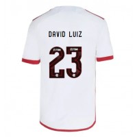 Fotballdrakt Herre Flamengo David Luiz #23 Bortedrakt 2024-25 Kortermet